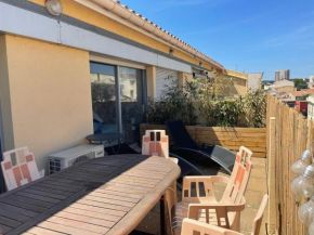 Appartement terrasse et parking le cocon d'Emie